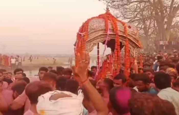 CG NEWS: यहां शिवरात्रि पर नहीं रंग पंचमी पर निकलती है भोले बाबा की बारात, होता है संत समागम