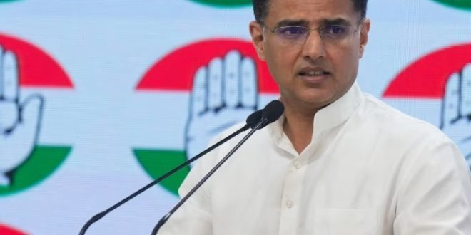 दो दिवसीय रायपुर दौरे पर आएंगे सचिन पायलट, कार्यकर्ताओं की लेंगे बैठक