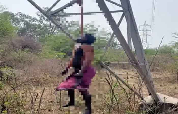 टावर में लटकी मिली युवक की लाश, पुलिस ने जताई ये आशंका