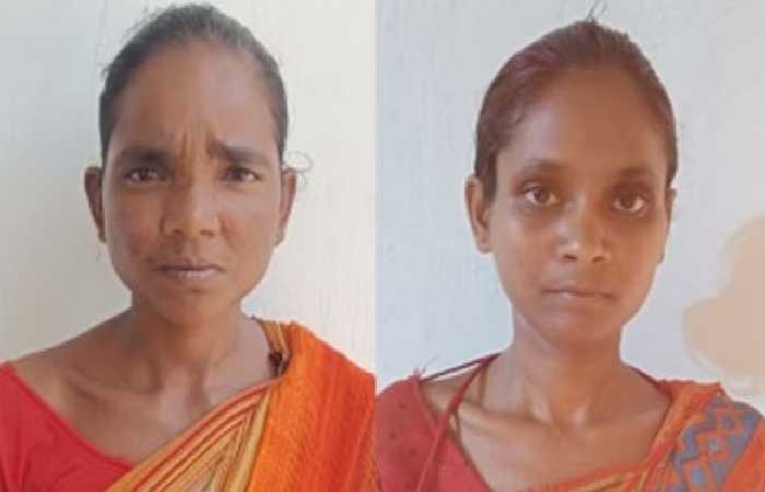 दो इनामी महिला नक्सलियों को पुलिस ने किया गिरफ्तार, ग्रामीण की हत्या व अन्य मामलों में थी शामिल