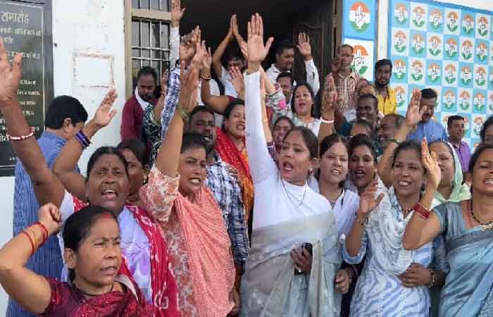 रायपुर दक्षिण से एजाज ढेबर ने की अपनी दावेदारी तेज, समर्थकों से कराया जमकर नारेबाजी raipur Latest breaking news