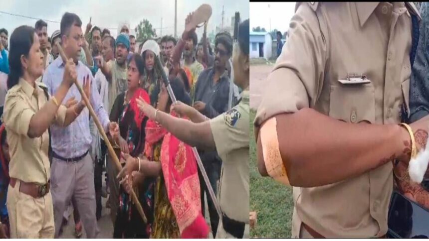 पुलिस कस्टडी में युवक की मौत पर बवाल, आक्रोशित भीड़ ने पुलिसकर्मियों पर किया पथराव, घायल हुई एडिशनल SP