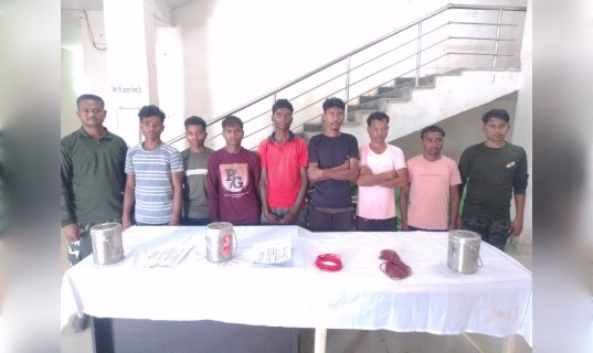 सुरक्षाबलों को मिली कामयाबी : 2 इनामी समेत 22 नक्सली गिरफ्तार, भारी मात्रा में हथियार बरामद