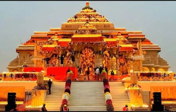 अयोध्या में आध्यात्मिक उत्सव की धूम: राम दरबार की प्राण प्रतिष्ठा 5 जून को, भक्तों का उमड़ा सैलाब