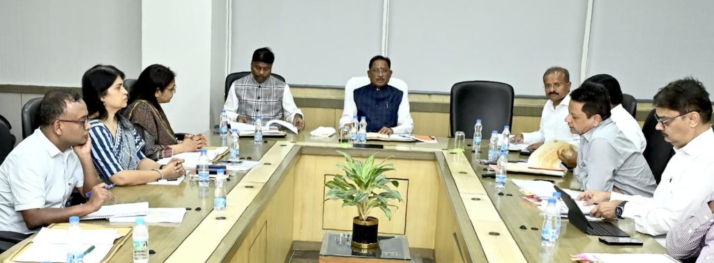 मुख्यमंत्री विष्णुदेव साय की अध्यक्षता में छत्तीसगढ़ कैम्पा की गवर्निंग बॉडी की तृतीय बैठक सम्पन्न