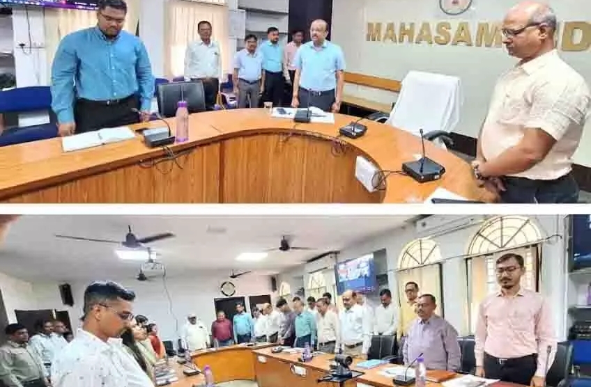 समय-सीमा की बैठक में शहीद आकाश राव को दी गई श्रद्धांजलि
