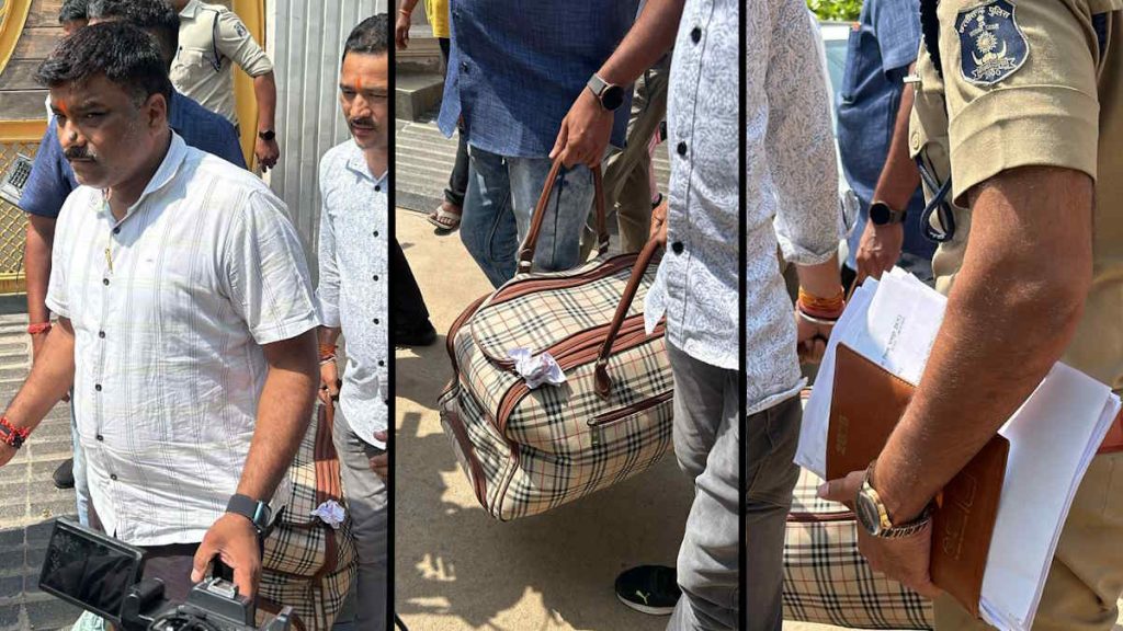 प्रापर्टी डीलर से मारपीट के मामले में हिस्ट्रीशीटर रोहित तोमर के घर पहुंची पुलिस, सोना के साथ लाखों का कैश जब्त