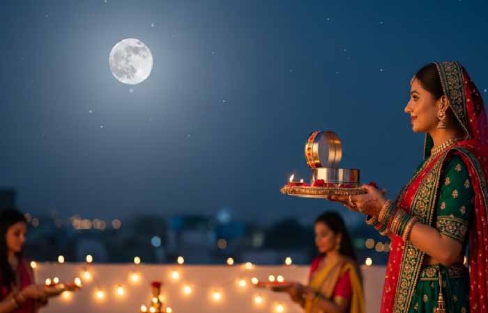 Karwa Chauth 2025: सुहागिन महिलाओं का प्रिय व्रत 10 अक्टूबर को, जानिए पूजा का शुभ मुहूर्त Karwa Chauth 2025: सुहागिन महिलाओं का प्रिय व्रत 10 अक्टूबर को, जानिए पूजा का शुभ मुहूर्त