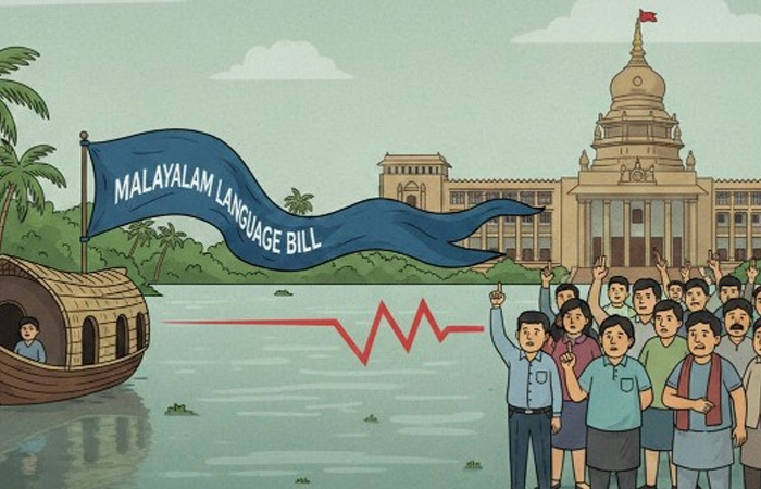 भाषा या अधिकार? मलयालम विधेयक पर कर्नाटक–केरल टकराव के मायने