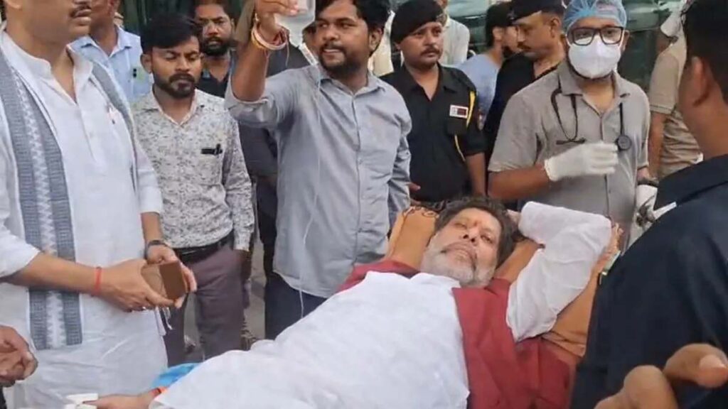 भाजपा प्रदेश अध्यक्ष किरण सिंह देव को बेहतर इलाज के लिए दिल्ली भेजा गया, हालत खतरे से बाहर