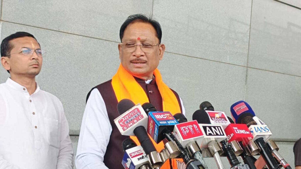 संजय सिंह, केजरीवाल और कांग्रेस पर CM साय का निशाना, बोले- देश और छत्तीसगढ़ तेजी से कर रहे विकास