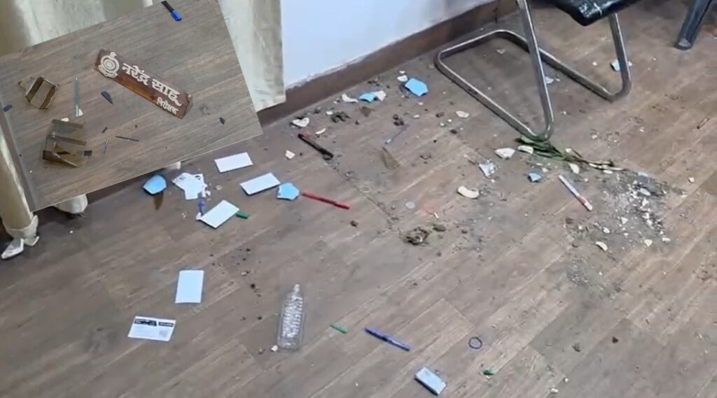 गुढ़ियारी थाने में भाजयुमो जिला उपाध्यक्ष ने किया हंगामा, शासकीय कार्य में बाधा पर केस दर्ज